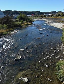 river, riverbed, kawahara, a river, JPG