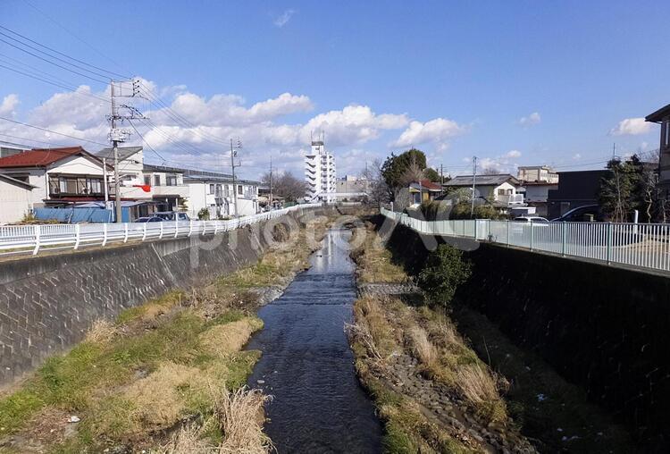 八王子 [Hachioji]-030 浅川,自然,風景の写真素材