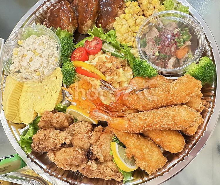 オードブル　テイクアウト 料理,食事,美味しいの写真素材