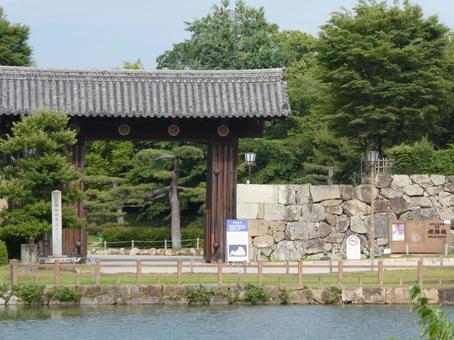 世界遺産姫路城の大手門 世界遺産姫路城の大手門の写真
