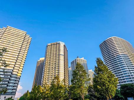 タワーマンション タワーマンション タワマン,タワー,マンションの写真素材