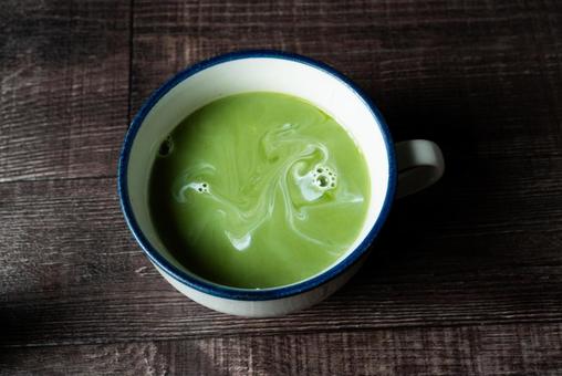 抹茶ラテ 抹茶ラテ 抹茶ラテ,抹茶,ラテの写真素材