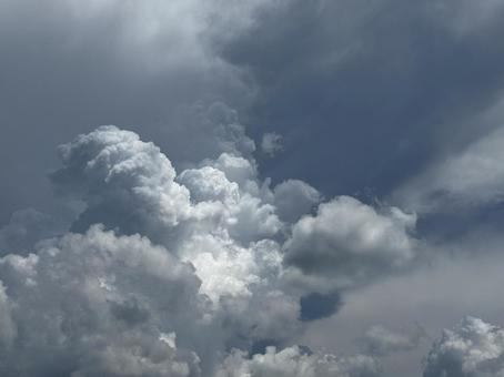 Photo, cloud cover, cumulonimbus, sky, 