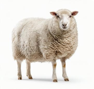 Sheep characterized by their fluffy fur, sheep, sheep, animal, JPG
