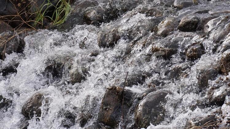 勢いのある水の流れ_01 ぬれた,何人もありません,公園の写真素材
