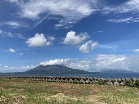 桜島のある風景 桜島のある風景の写真