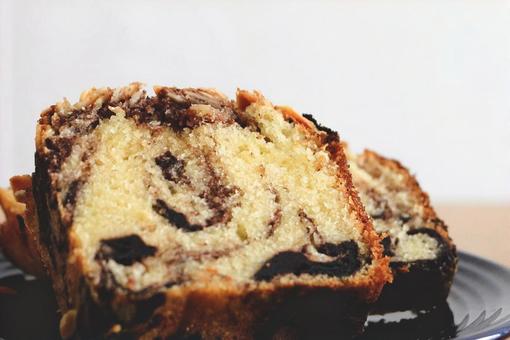 Marble pound cake, JPG