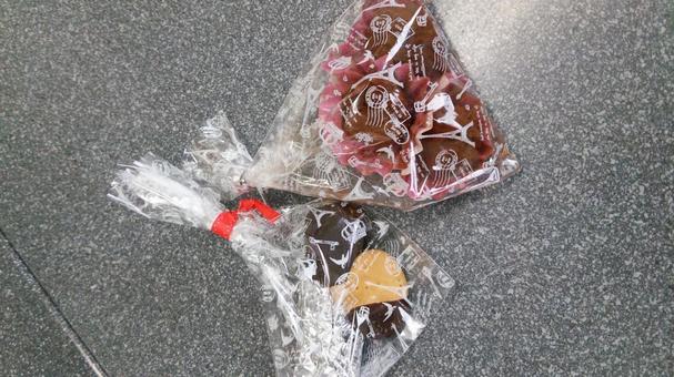 プレゼント プレゼント,お菓子,チョコレートの写真素材