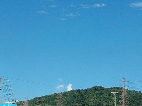 山と空 山と空の写真