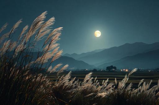 秋夜の風景 秋夜の風景の写真
