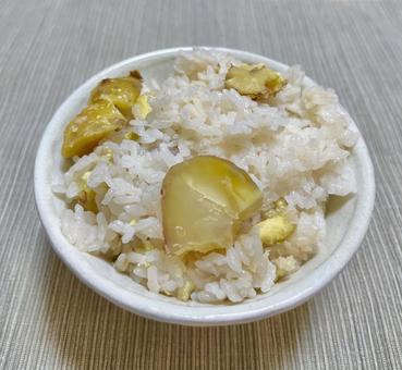 栗ご飯2 栗ご飯2 栗ご飯,クリ,栗の写真素材