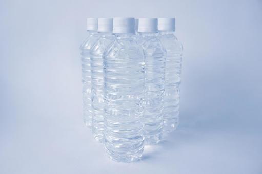 PET bottle on white background (with water), JPG PET bottle on white background (with water), pet bottles, water, mineral water, JPG