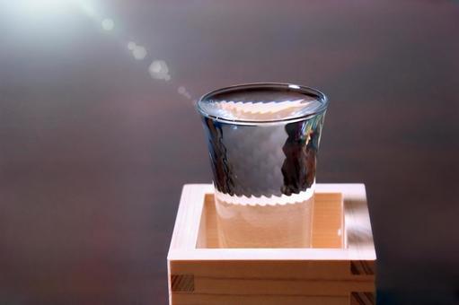 日本酒 日本酒,酒,コップ酒の写真素材