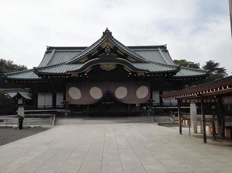 風景写真】靖国神社の風景 風景写真】靖国神社の風景 靖国神社,神社,境内の写真素材