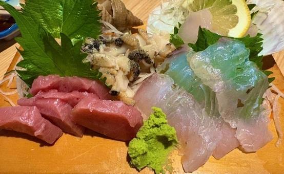 刺身 海鮮,魚,背景素材の写真素材