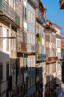 ポルトの美しい街並み ポルト,ポルトガル,ヨーロッパの写真素材