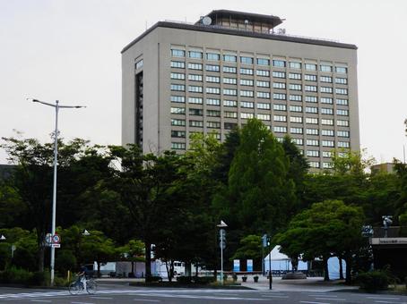 早朝の宮城県庁舎2 早朝の宮城県庁舎2 宮城県庁,宮城県,仙台市の写真素材
