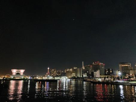 夜景 夜景 夜景,夜,ロマンチックの写真素材