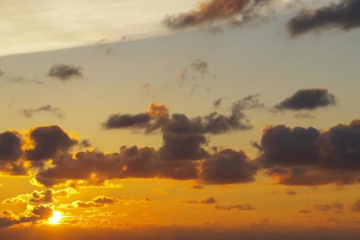 Sunset and sky, JPG