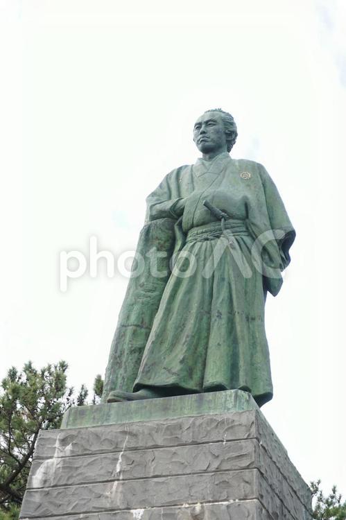 桂浜　坂本龍馬の像 坂本竜馬,竜馬像,竜馬の写真素材