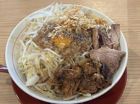 二郎系汁なし 二郎系汁なし 二郎系,汁なし,二郎系汁なしの写真素材