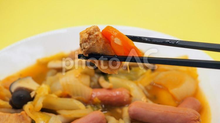 ケチャップのトマト鍋・家庭料理（食べる） トマト鍋,ケチャップ,トマトケチャップの写真素材
