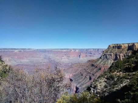 世界自然遺産グランドキャニオン 世界自然遺産グランドキャニオン グランドキャニオン,ブライトエンジェルトレイル,トレッキングの写真素材