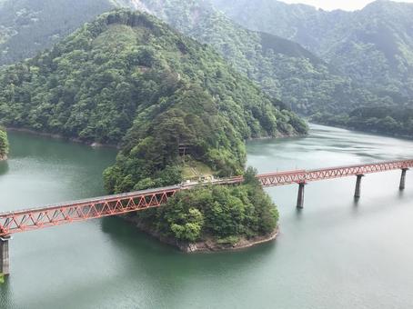 奥大井湖上駅 奥大井湖上駅 奥大井湖上駅,大井川鐵道,大井川の写真素材