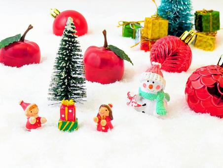 冬イメージ（クリスマス）9 クリスマス,クリスマスイブ,冬の写真素材