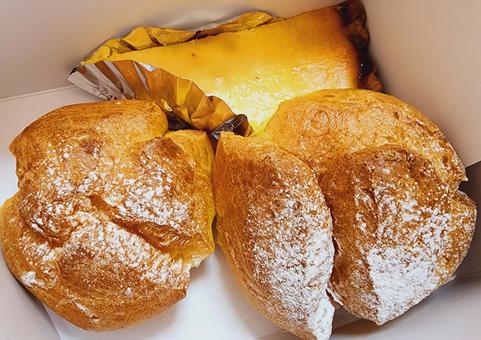 シュークリーム シュークリーム シュークリーム,クリーム,クッキーシューの写真素材