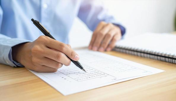 英検の勉強のイメージの写真