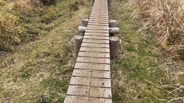 木道 長者原登山口 木道 長者原登山口 の写真