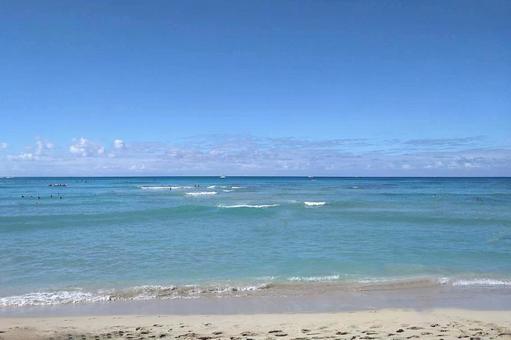 ワイキキ海岸 ワイキキ海岸 アメリカ,ハワイ,ワイキキの写真素材