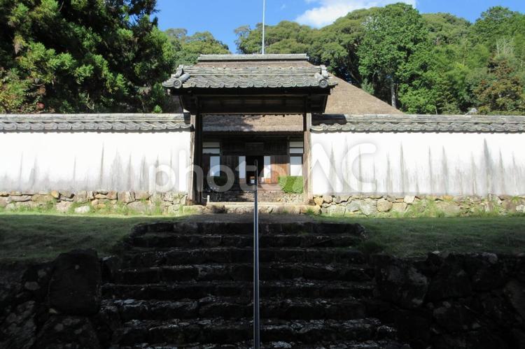 静岡県-宝林寺-一之拝門と方丈 宝林寺,寺,初山の写真素材