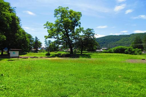 長野県-信濃国分寺跡史跡公園-僧寺跡 長野県-信濃国分寺跡史跡公園-僧寺跡の写真