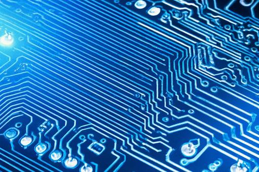 人工知能が動いているような電子回路 人工知能が動いているような電子回路 半導体,集積回路,電子機器の写真素材