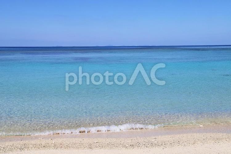 沖縄の海 海,沖縄,ビーチの写真素材