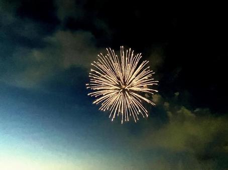 打上花火 打上花火 花火,夏,打上げ花火の写真素材