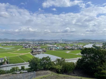 神崎緑地公園からの眺望(岡山県) 神崎緑地公園からの眺望(岡山県) 神崎緑地公園,岡山,風景の写真素材