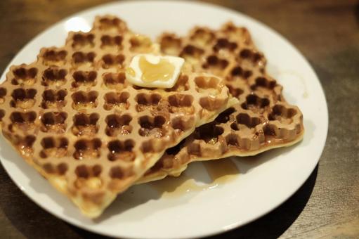 Freshly baked waffles, JPG Freshly baked waffles, JPG