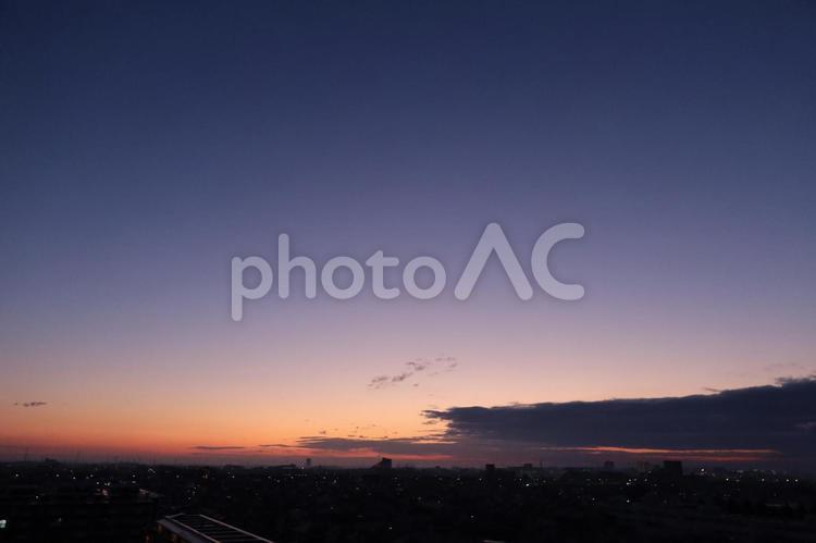 朝焼け　日の出　dawn  朝焼け,夜明け,朝焼け雲の写真素材