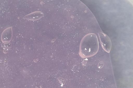 Purple slime with bubbles, JPG