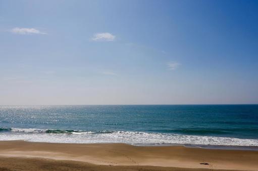 部原海岸 海,海岸,砂浜の写真素材