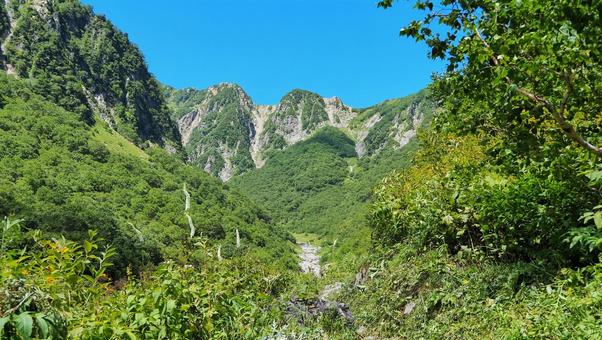 槍ヶ岳へ向かう登山道 槍ヶ岳へ向かう登山道 山,登山,槍ヶ岳の写真素材