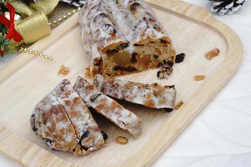 シュトーレン　クリスマス シュトーレン,シュトレン,クリスマスの写真素材