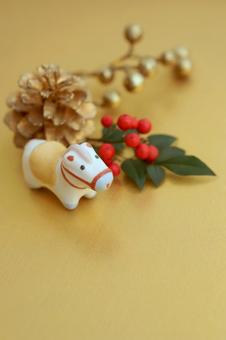 午年 午年 午年,午,馬の写真素材