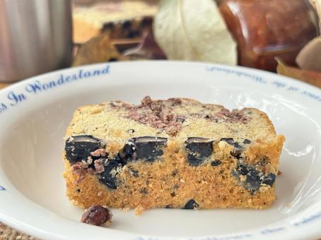 あんこと黒豆のパウンドケーキ パウンドケーキ,ケーキ,カフェの写真素材