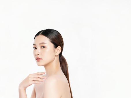 美容系のバナーに使えそうな女性 美容系のバナーに使えそうな女性の写真