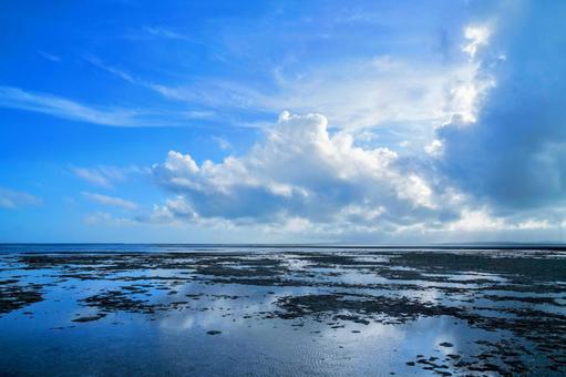 Photo, taketomijima, コ ン ド イ hamang, sea, 