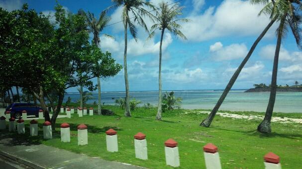 南の島 熱帯,夏,何人もありませんの写真素材